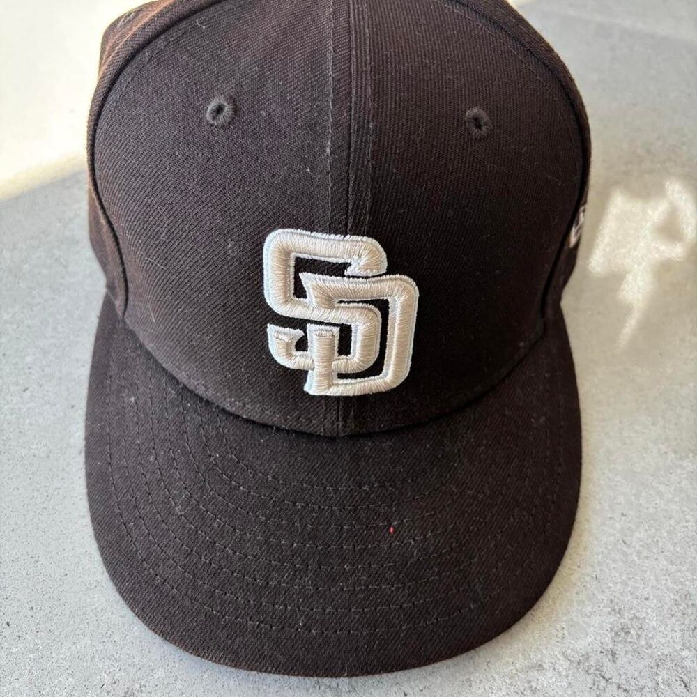 New-era Men's Black and Brown Hat